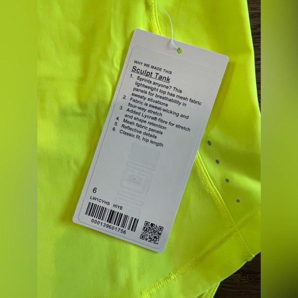 Lululemon Sculpt Tank - Picture 3 of 4